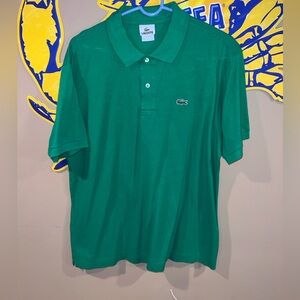 Lacoste Men's Polo Shirt in Vibrant Green